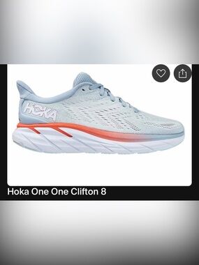 Hoka Clifton size 8